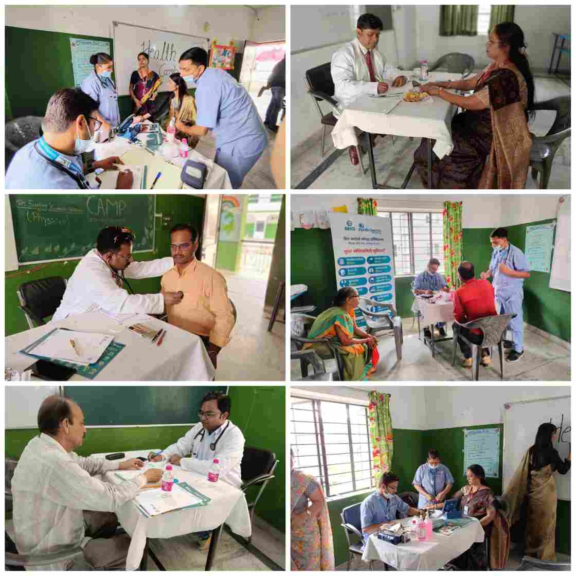 Mega Health Checkup Camp on the eve of World Health Day